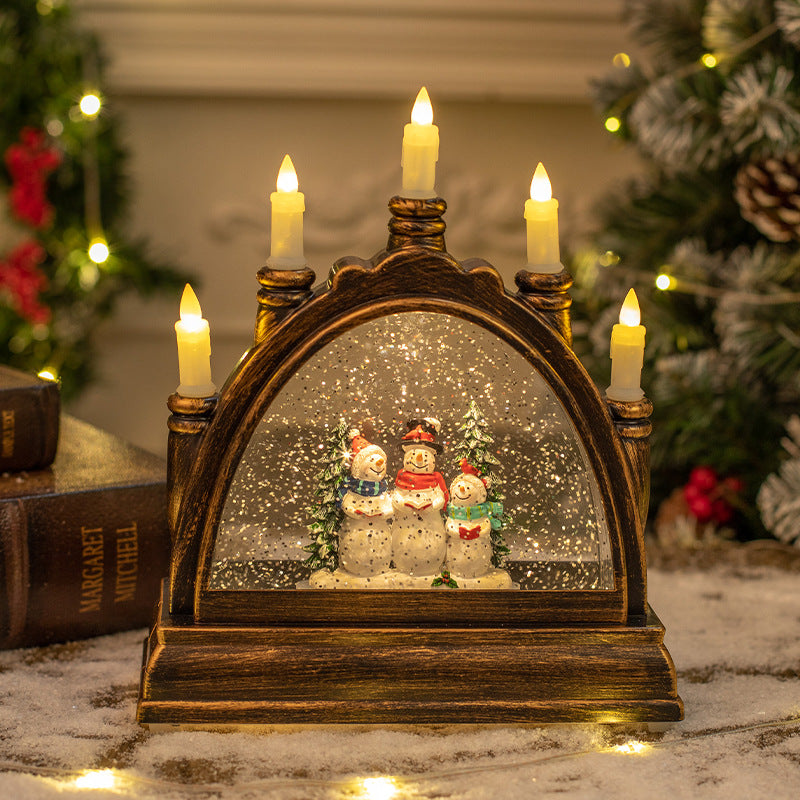 Glass Candle Light Holiday Portable Lantern - Free Shipping - Aurelia Clothing