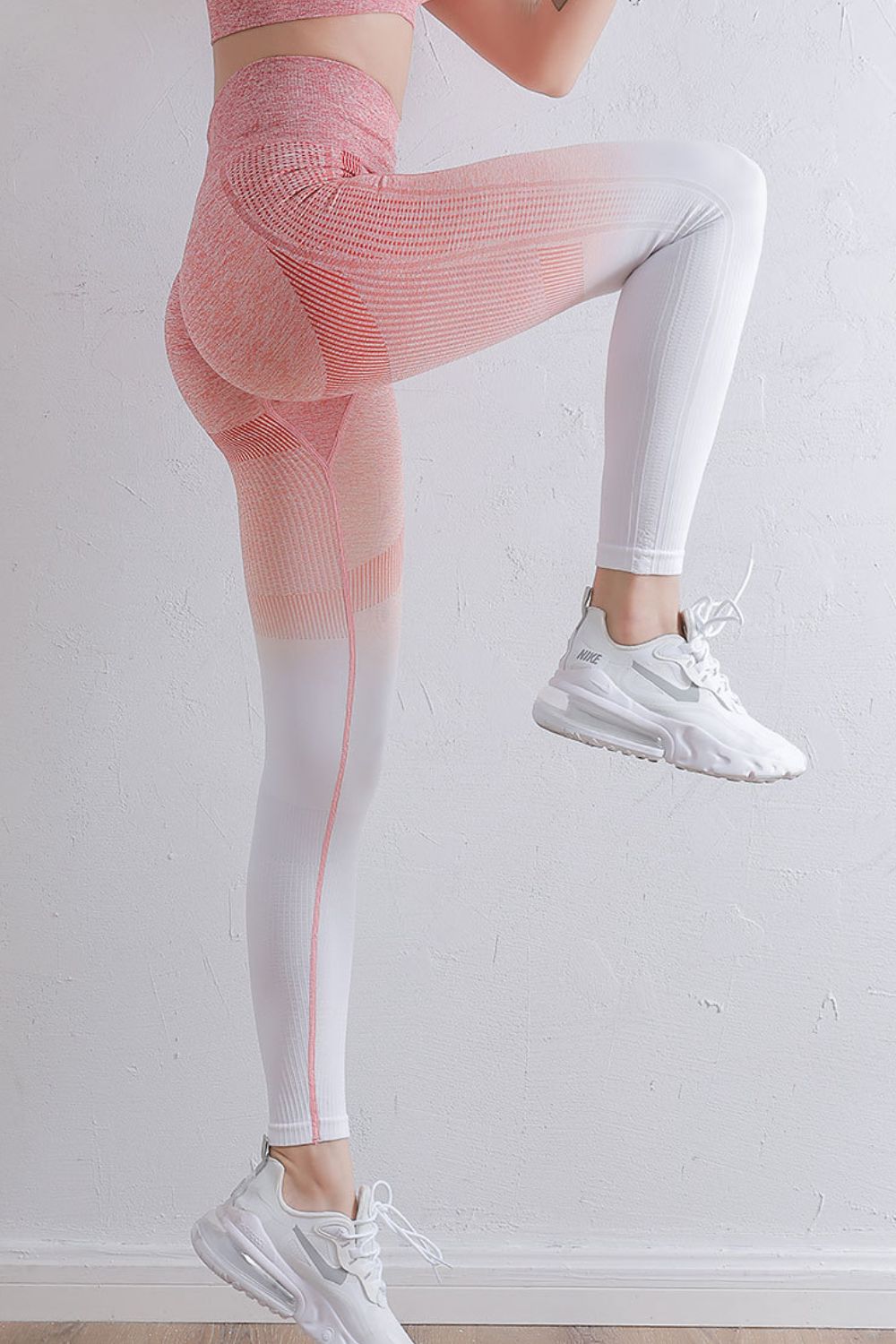 Gradient High Waist Sports Leggings - Aurelia Clothing