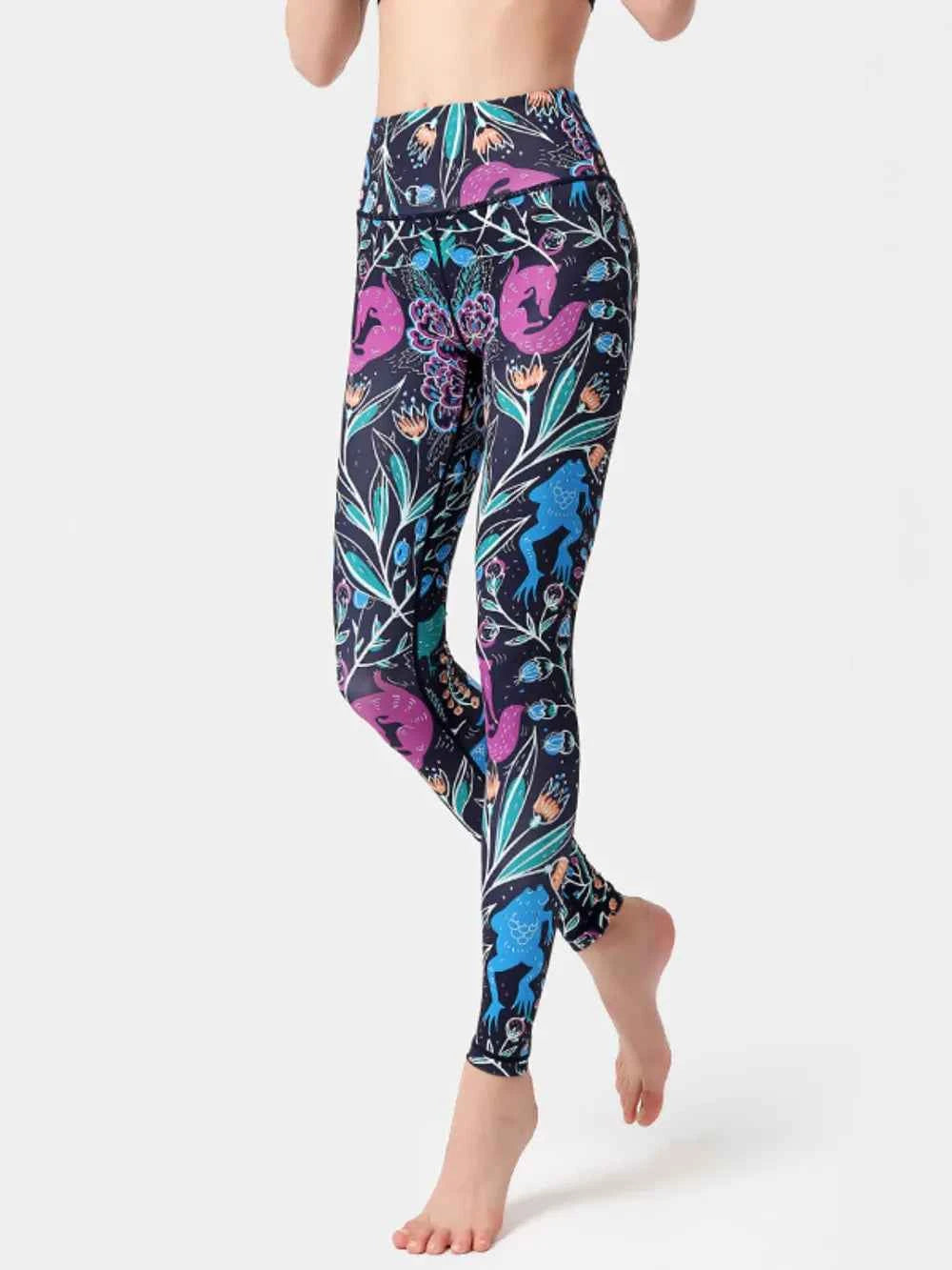 High Waist Active Leggings-Free Shipping - Aurelia Clothing