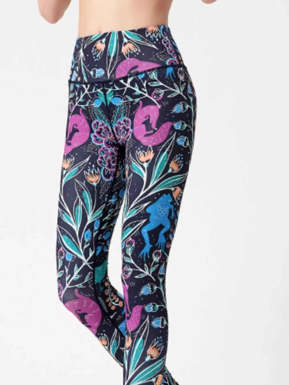 High Waist Active Leggings-Free Shipping - Aurelia Clothing