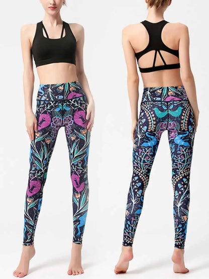 High Waist Active Leggings-Free Shipping - Aurelia Clothing