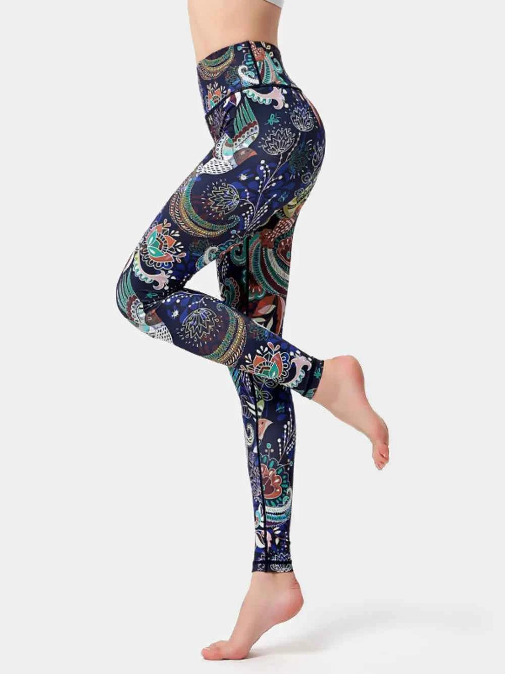 High Waist Active Leggings-Free Shipping - Aurelia Clothing