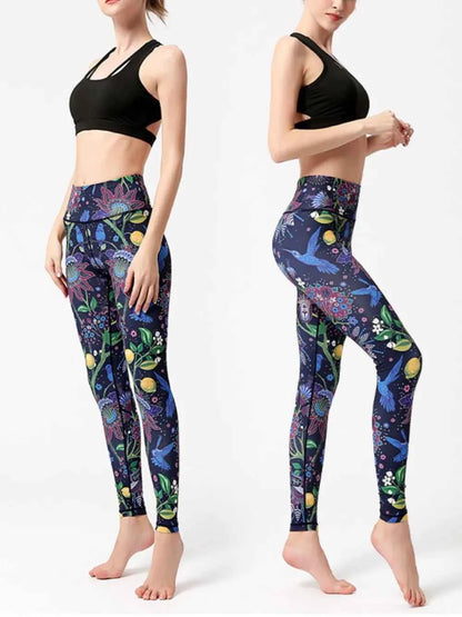 High Waist Active Leggings-Free Shipping - Aurelia Clothing