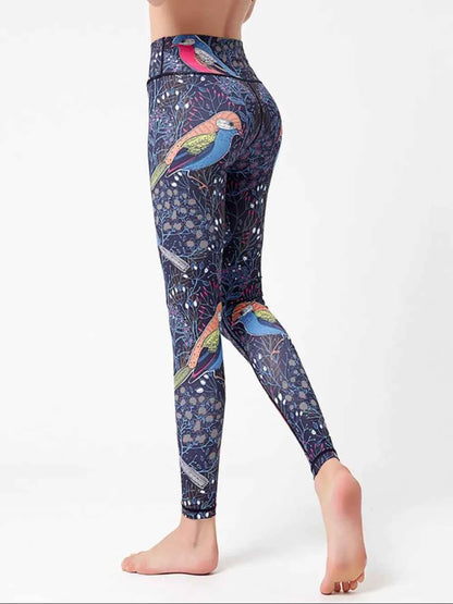 High Waist Active Leggings-Free Shipping - Aurelia Clothing