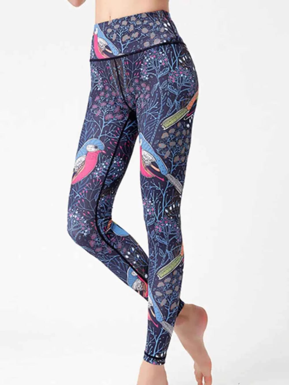 High Waist Active Leggings-Free Shipping - Aurelia Clothing