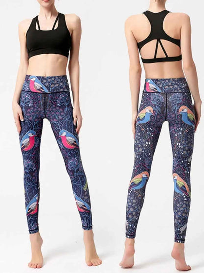 High Waist Active Leggings-Free Shipping - Aurelia Clothing