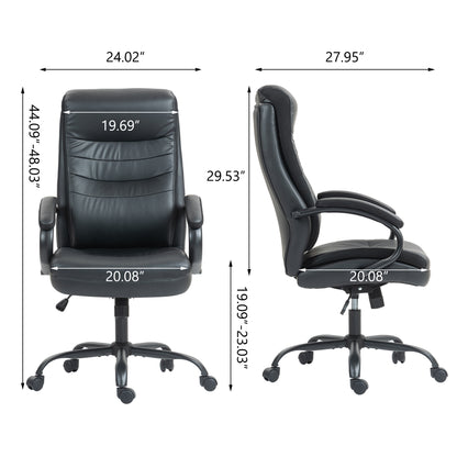 High backrest PU material office chair-Free Shipping - Aurelia Clothing
