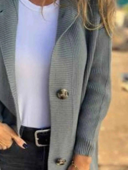 Hooded Cardigan Plus Size-Free Shipping - Aurelia Clothing