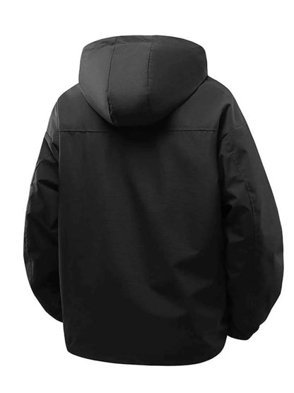 Hooded Windproof Casual Jacket - Free Shipping - Aurelia Clothing