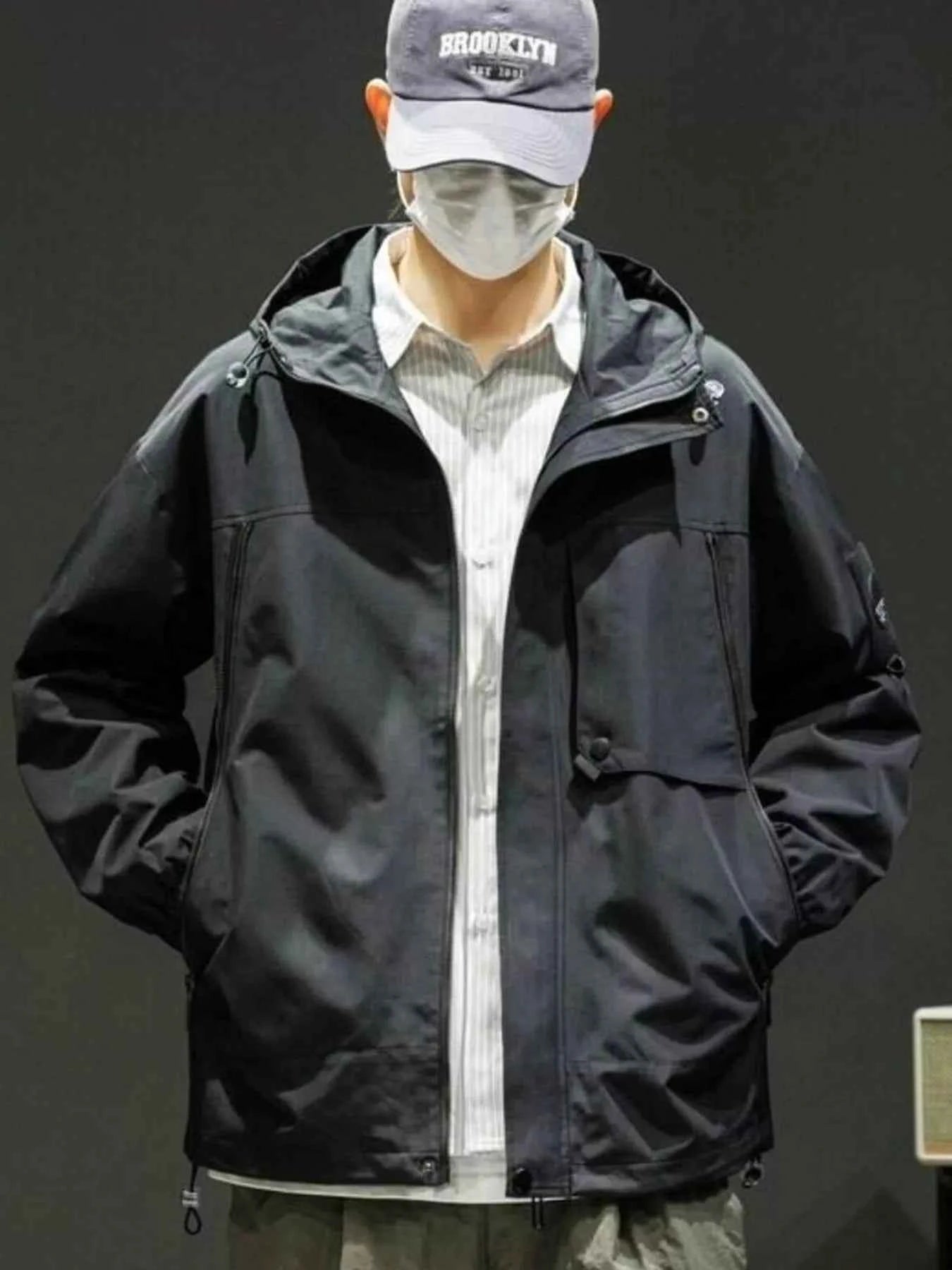 Hooded Windproof Casual Jacket - Free Shipping - Aurelia Clothing