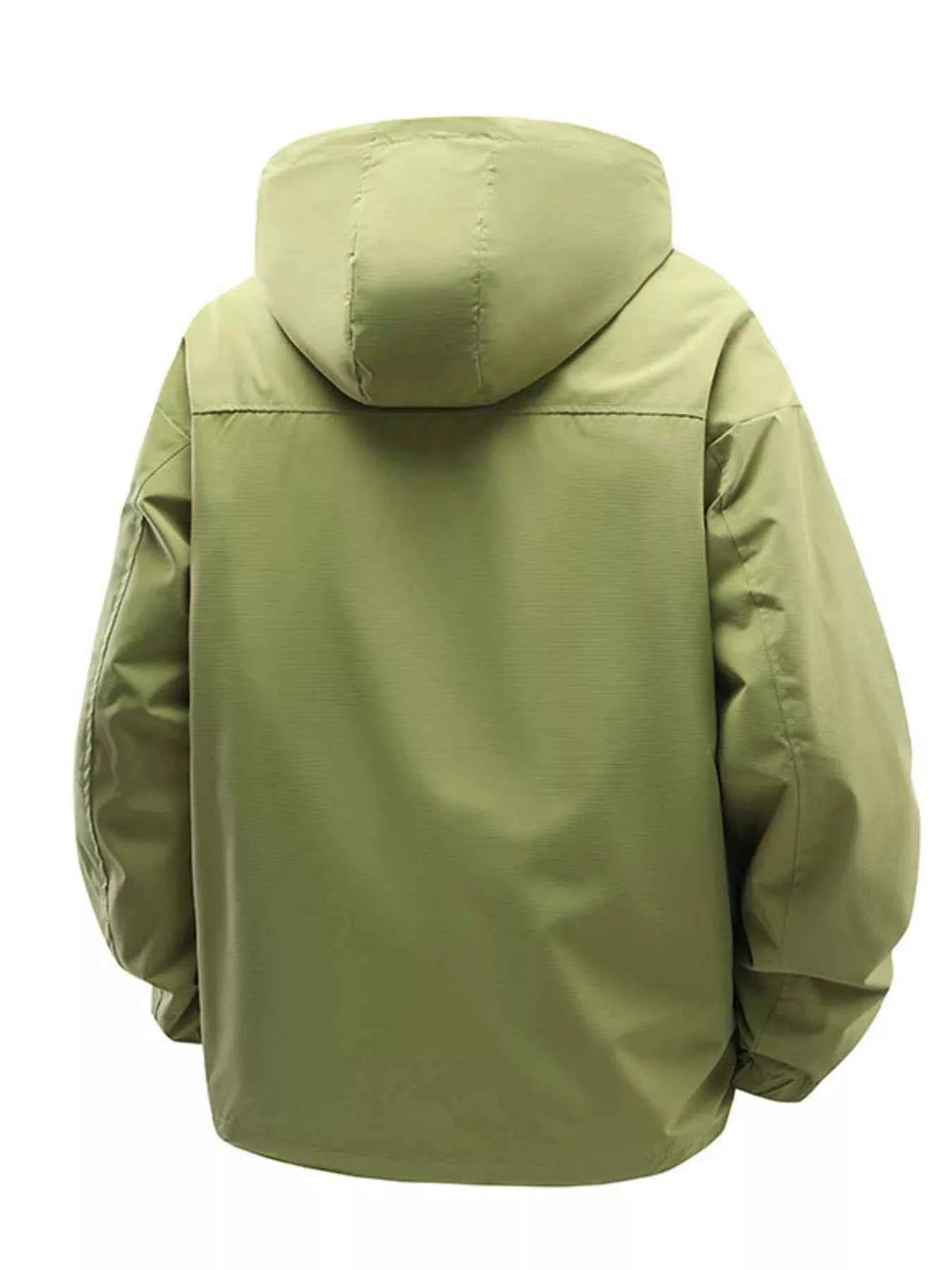 Hooded Windproof Casual Jacket - Free Shipping - Aurelia Clothing