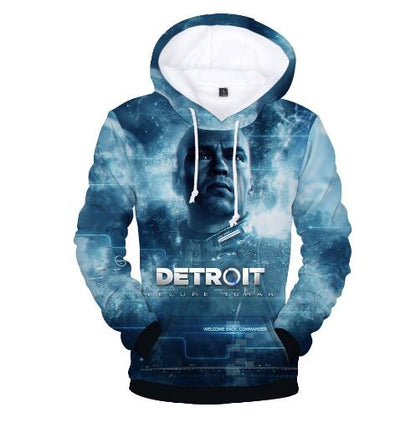 Hot Detroit Become Human 3D Print Hoodies for Men women - Free Shipping - Aurelia Clothing
