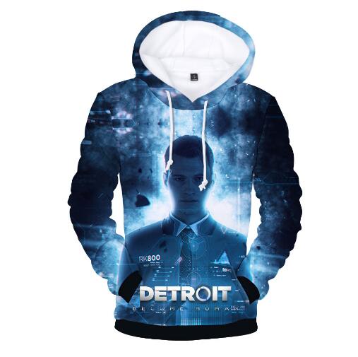 Hot Detroit Become Human 3D Print Hoodies for Men women - Free Shipping - Aurelia Clothing