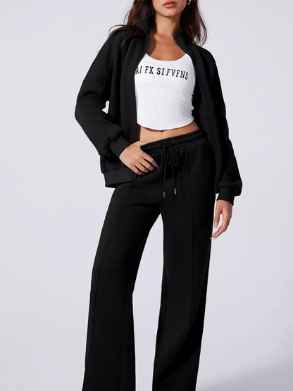 Jacket and Drawstring Pants Active-Free Shipping - Aurelia Clothing