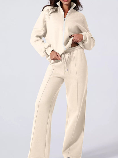 Jacket and Drawstring Pants Active-Free Shipping - Aurelia Clothing