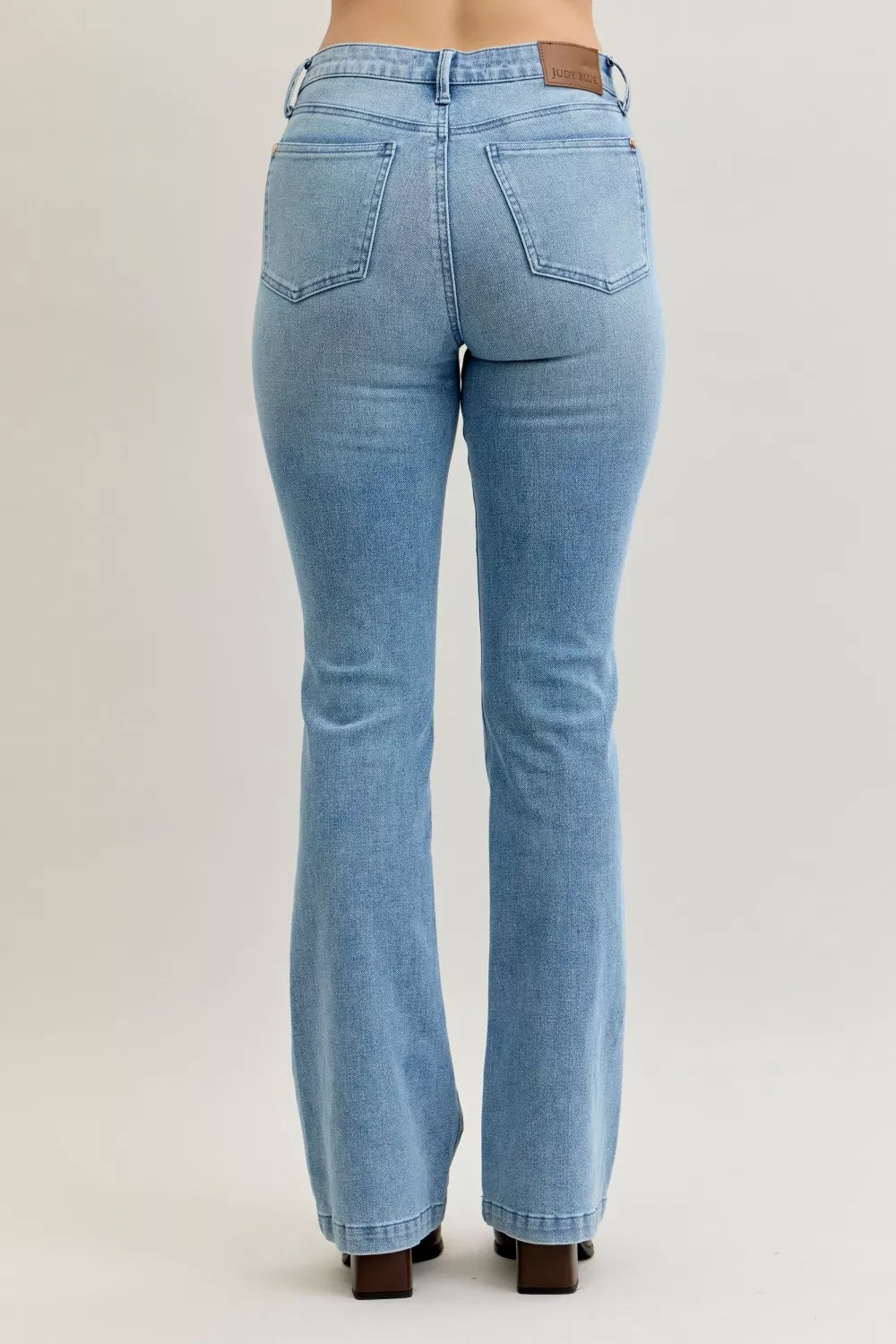 Judy Blue Full Size Mid Rise Bootcut-Free Shipping - Aurelia Clothing