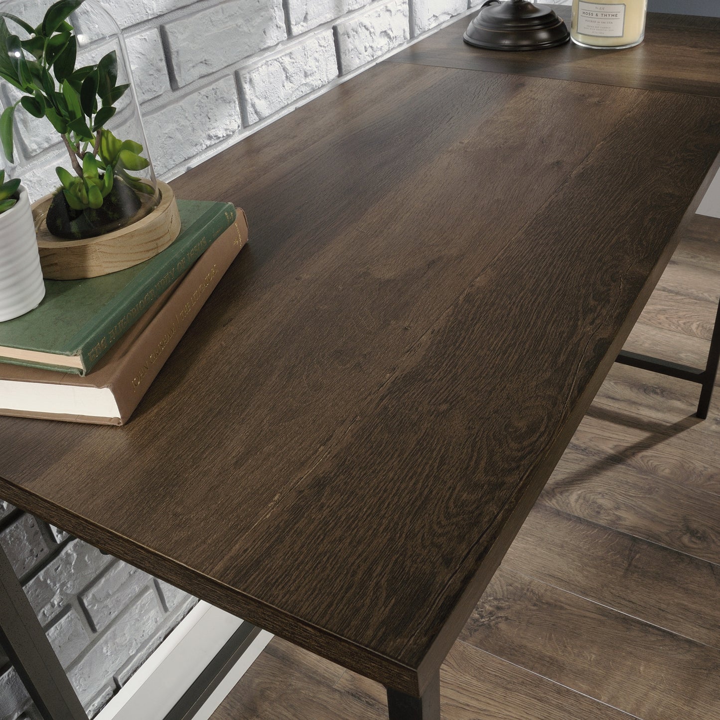 L-Shaped Desk with Rustic Style-Free Shipping - Aurelia Clothing