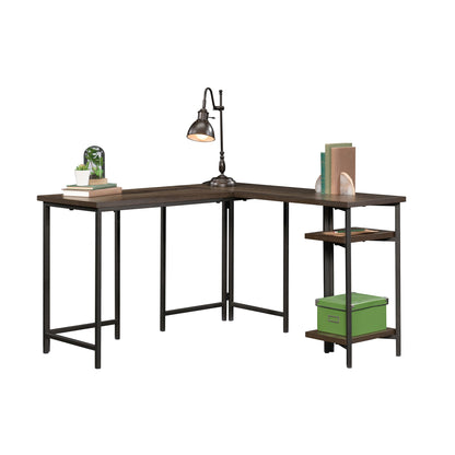 L-Shaped Desk with Rustic Style-Free Shipping - Aurelia Clothing