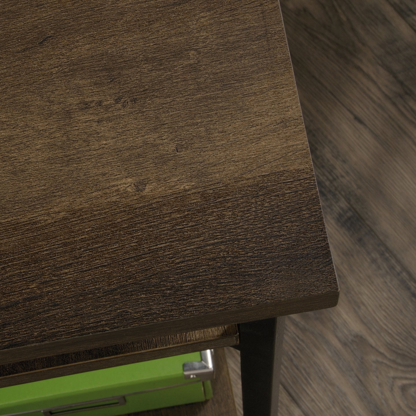 L-Shaped Desk with Rustic Style-Free Shipping - Aurelia Clothing