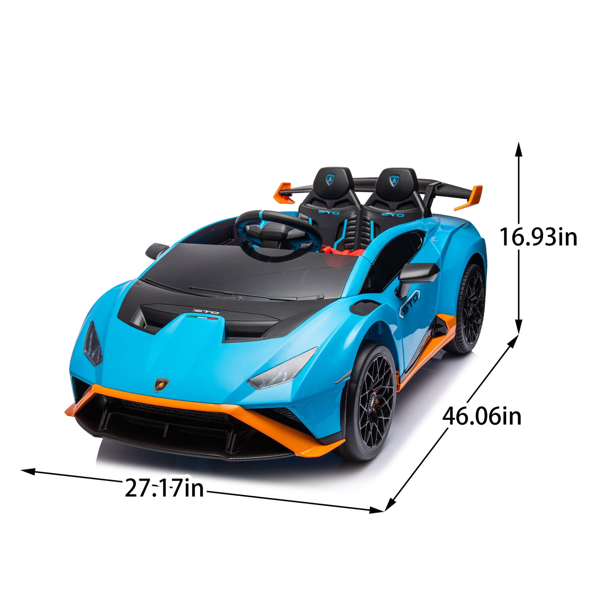 Lamborghini Huracan Sto 24V Kids Electric Ride-On Drift Car-Free Shipping - Aurelia Clothing