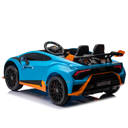 Lamborghini Huracan Sto 24V Kids Electric Ride-On Drift Car-Free Shipping - Aurelia Clothing