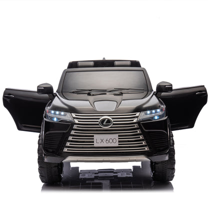 Licensed LEXUS LX600 24V Two-seater Kids Ride On-Free Shipping - Aurelia Clothing