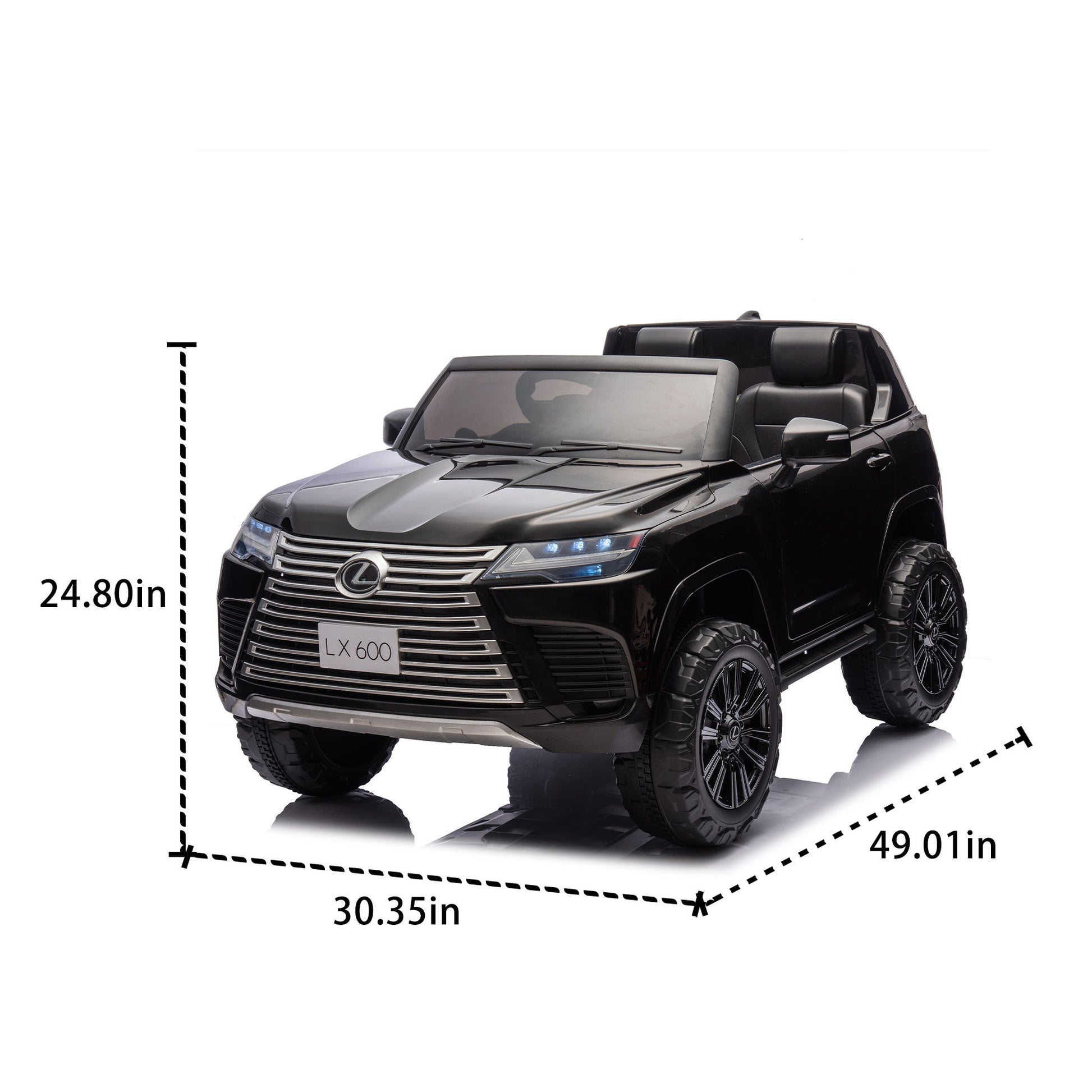 Licensed LEXUS LX600 24V Two-seater Kids Ride On-Free Shipping - Aurelia Clothing