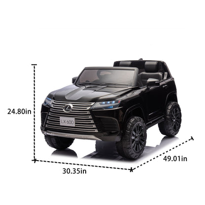 Licensed LEXUS LX600 24V Two-seater Kids Ride On-Free Shipping - Aurelia Clothing