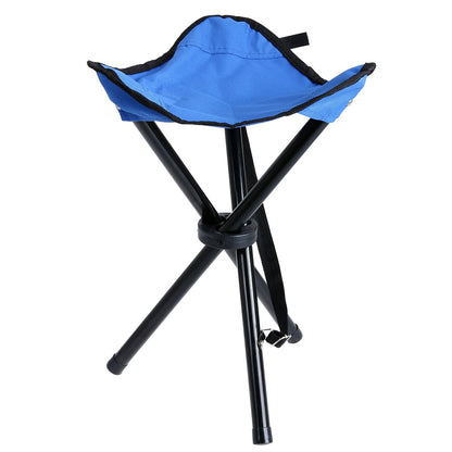 Lightweight Folding Stool Outdoor Furniture Camping Tourist Seat Chair Portable Aluminum Alloy Folding Stool with Storage Bag - Free Shipping - Aurelia Clothing