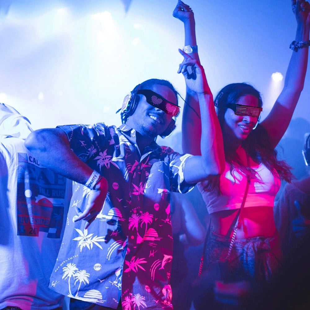 Luminous Eye Glasses Electronic-Free Shipping - Aurelia Clothing