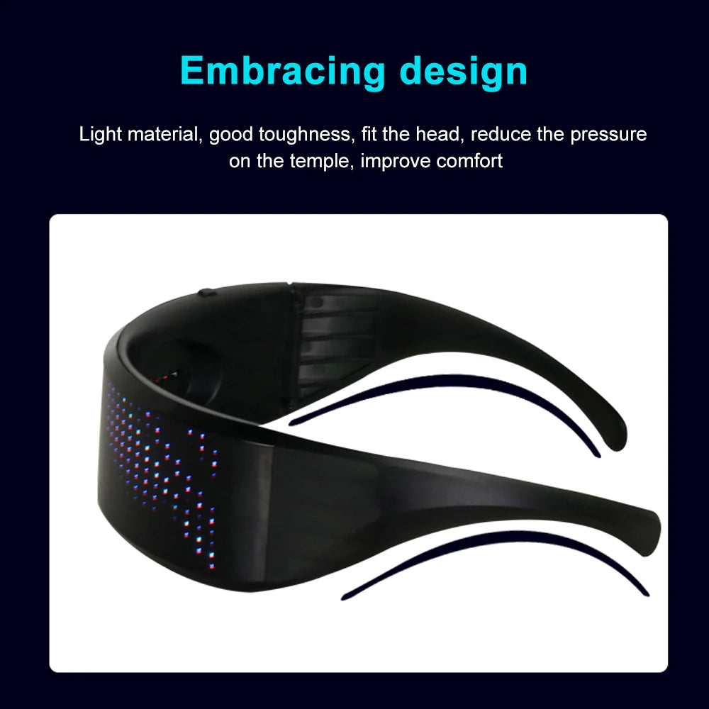 Luminous Eye Glasses Electronic-Free Shipping - Aurelia Clothing