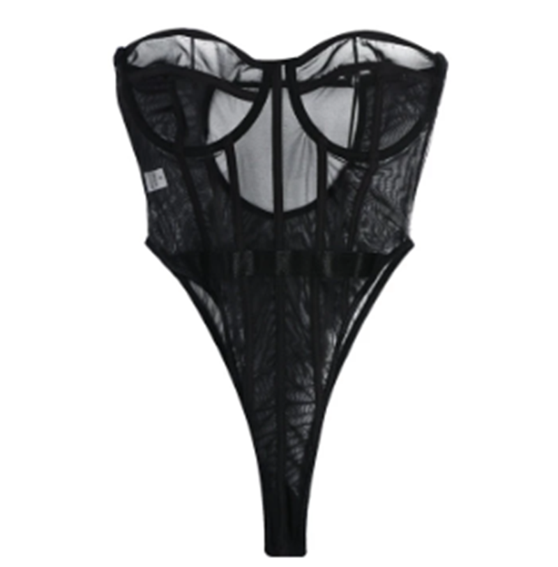 Metal Loop Seductive Lingerie-Free Shipping - Aurelia Clothing