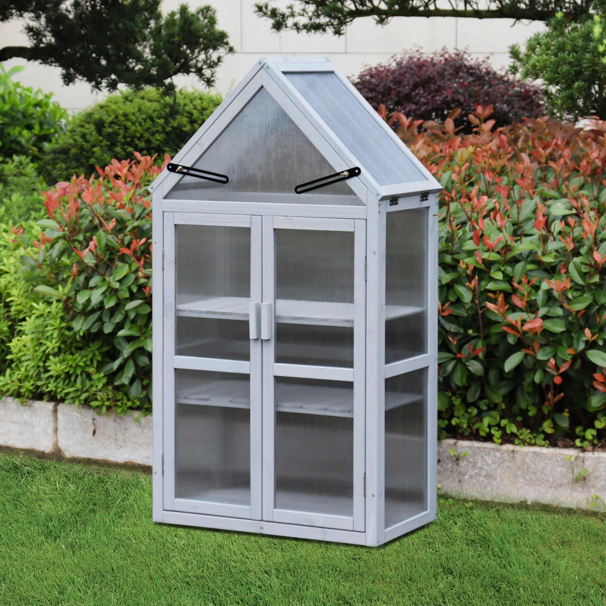 Mini Greenhouse Kit - Outdoor Plant Stand - Free Shipping - Aurelia Clothing