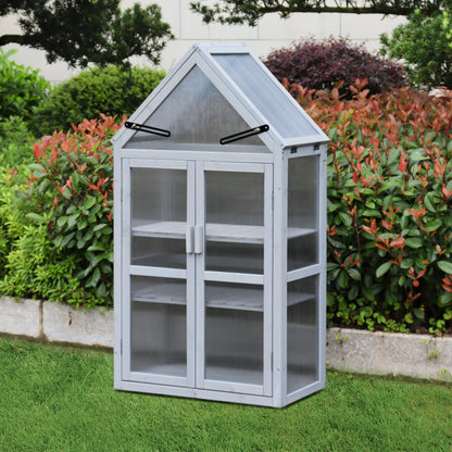 Mini Greenhouse Kit - Outdoor Plant Stand - Free Shipping - Aurelia Clothing