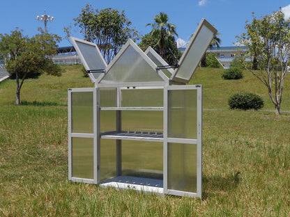 Mini Greenhouse Kit - Outdoor Plant Stand - Free Shipping - Aurelia Clothing