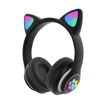 Music Headset Glowing Cat Ear-Free Shipping - Aurelia Clothing
