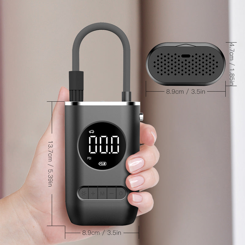 New Car Portable Inflator Pump Mini Bicycle Electric Tire Handheld Wireless Charging Super Car Inflator Pump - Free Shipping - Aurelia Clothing