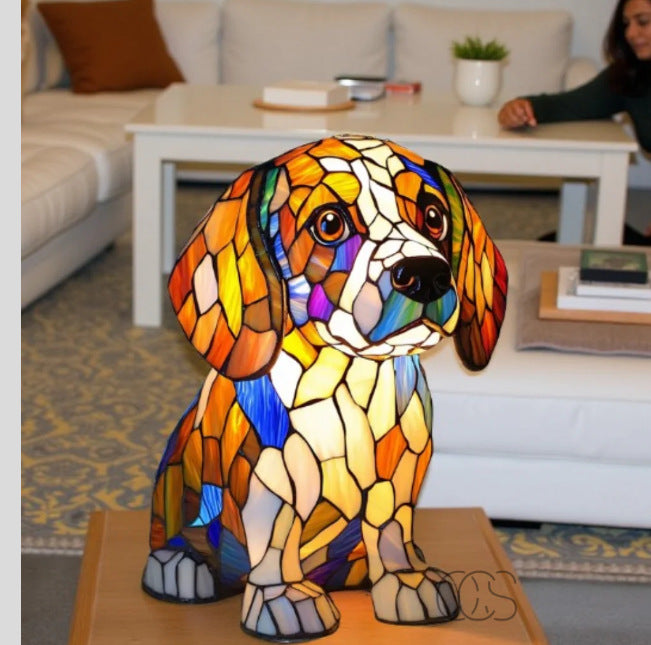 strange dog lamp Cat-Dachshund Lamp-Free Shipping