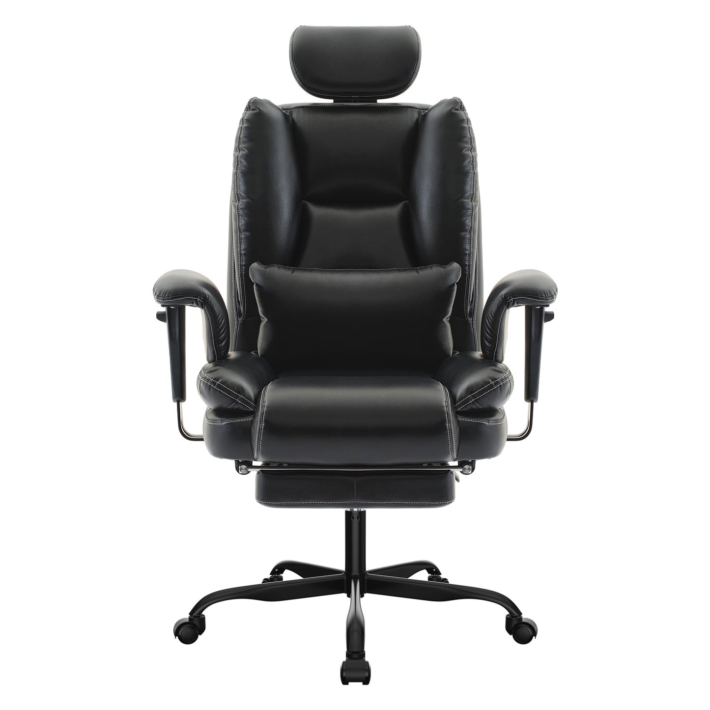 Office Chair Ergonomic 200 kg PU Leather- Free Shipping - Aurelia Clothing