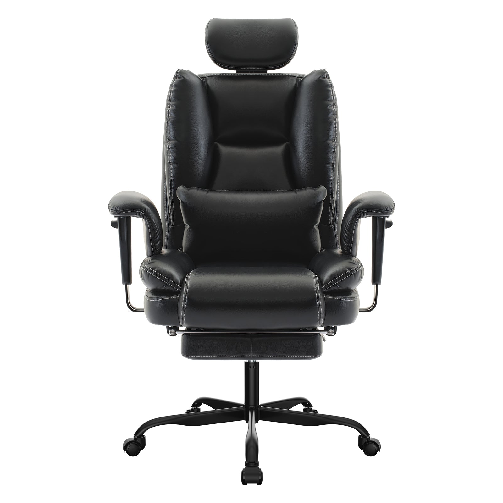 Office Chair Ergonomic 200 kg PU Leather- Free Shipping - Aurelia Clothing