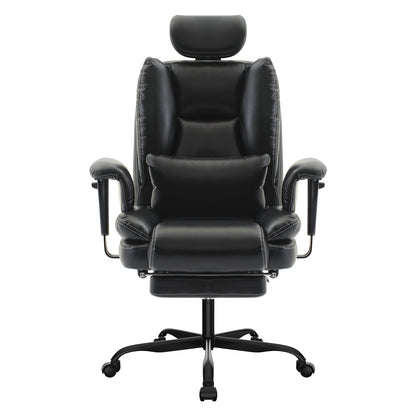 Office Chair Ergonomic 200 kg PU Leather- Free Shipping - Aurelia Clothing
