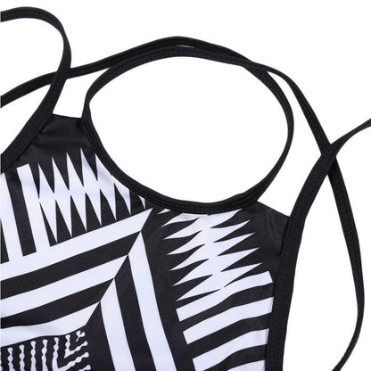 One Piece Padded Bra Bikini Women Swimsuit Bandage Push up Swimwear Bathing Suit-in Body Suits - Free Shipping - Aurelia Clothing