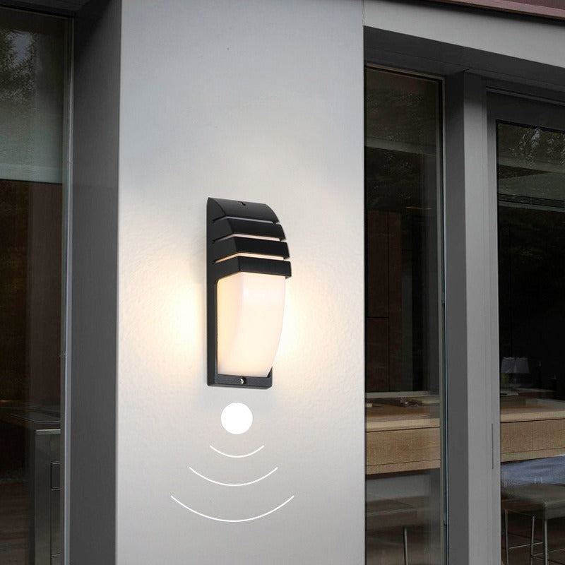 Outdoor wall lamp waterproof human sensing LED lamp courtyard exterior wall lamp - Free Shipping - Aurelia Clothing