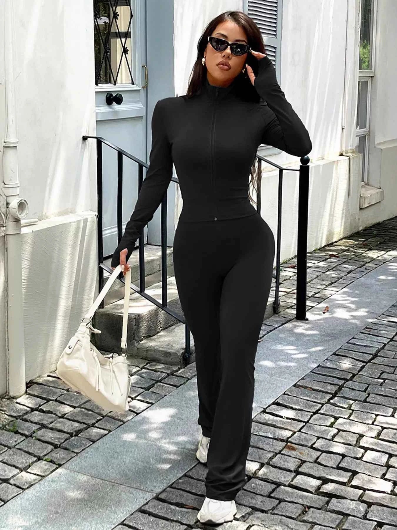 Outerwear and Pants Active Set-Free Shipping - Aurelia Clothing