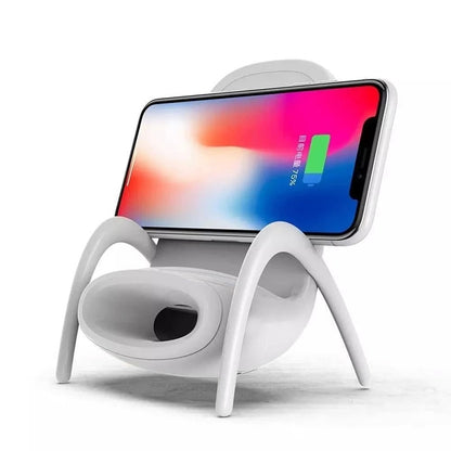 Portable Mini Chair Wireless Charger Supply For All Phones Multipurpose Phone Stand  - Free Shipping - Aurelia Clothing