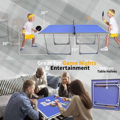Portable Ping Pong Table-Free Shipping - Aurelia Clothing