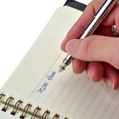 Portable Telescoping tool Pen Metal Key Ring Tool Creative Telescoping Stainless Steel Pen Keychain Ergonomic Ball Point Pen - Free Shipping - Aurelia Clothing
