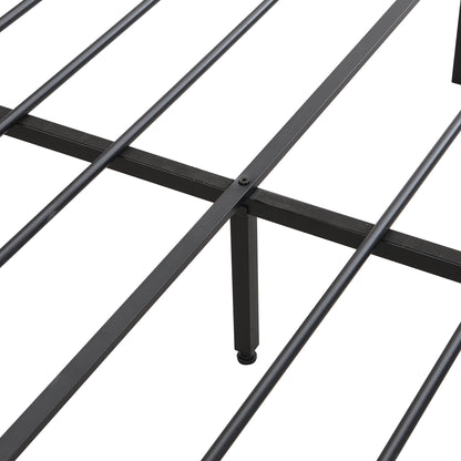 Queen Size Platform Bed Frame-Free Shipping - Aurelia Clothing