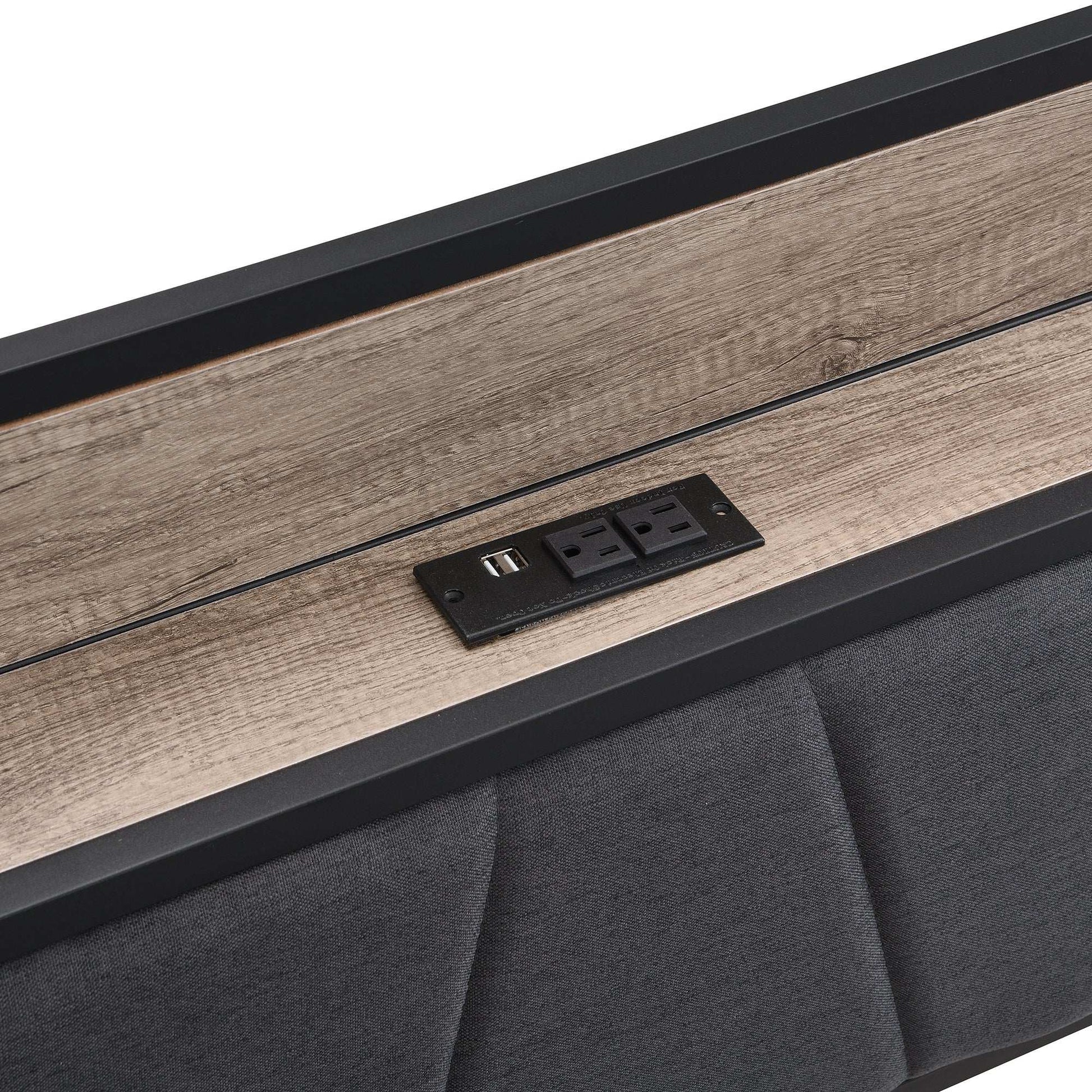 Queen Size Platform Bed Frame-Free Shipping - Aurelia Clothing