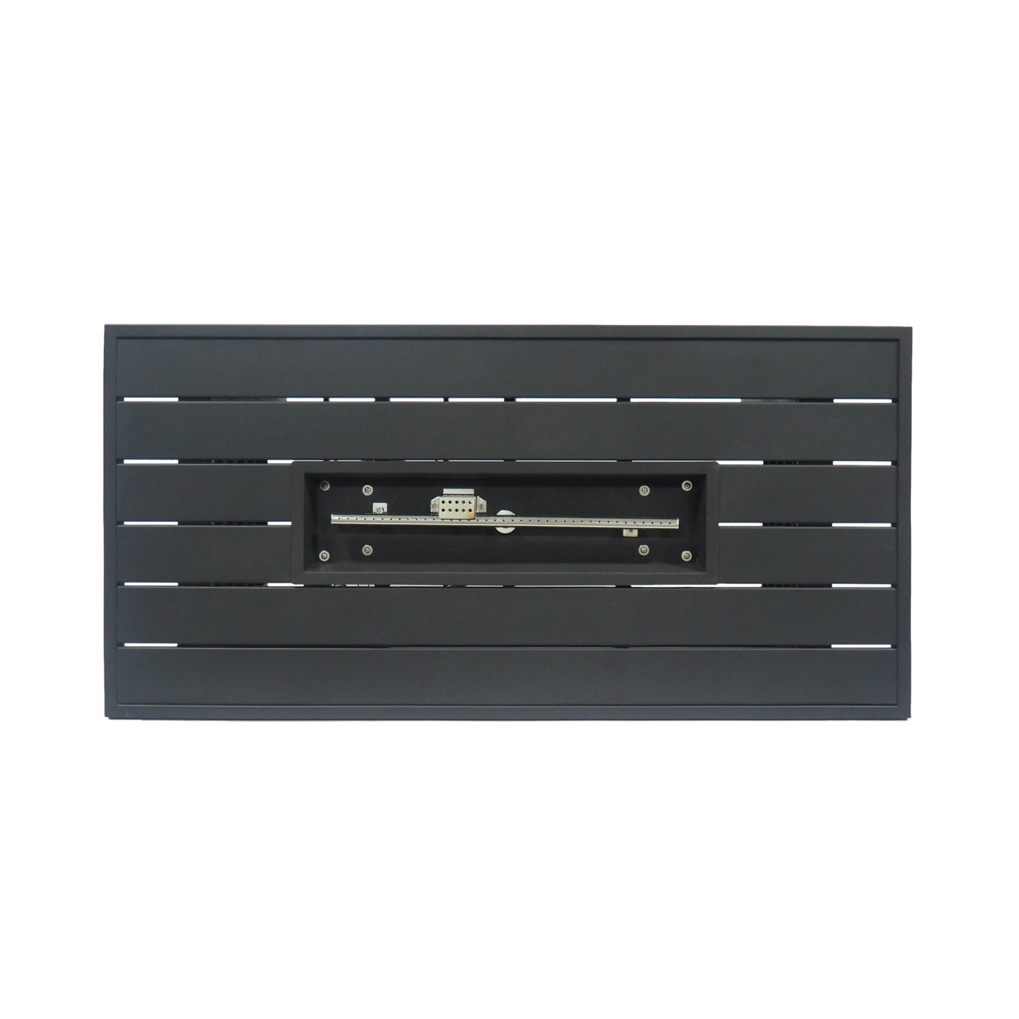 RECTANGULAR IRON FIRE PIT - 30 000BTU - Free Shipping - Aurelia Clothing
